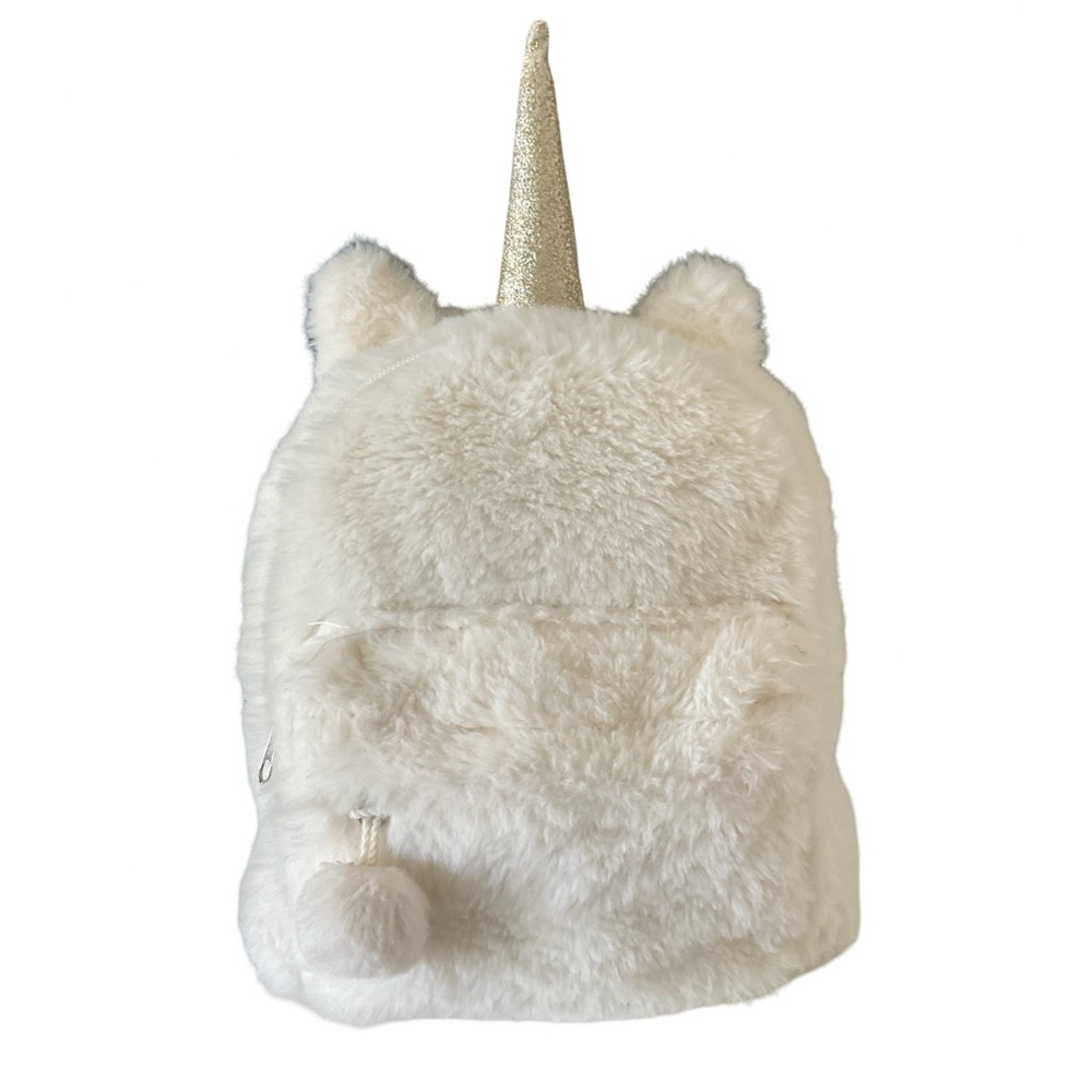 TARGET Girl's Faux Fur Unicorn Mini Backpack